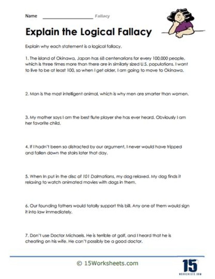 Fallacies Exercises with Answers PDF: Practice Critical Thinking