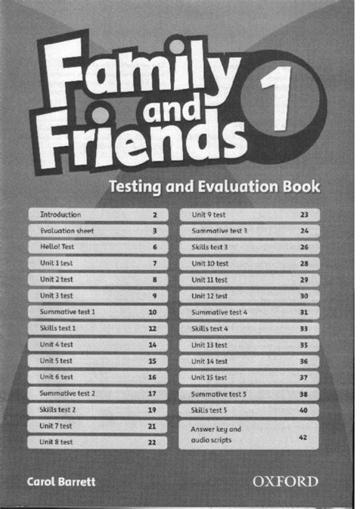 Family and Friends Test PDF – Real-Life Evaluation