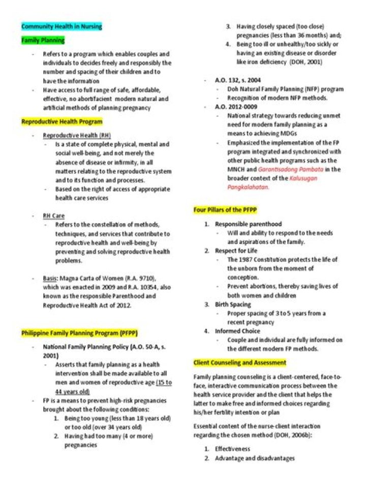 Essential Guide to Family Planning and Reproductive Health PDF