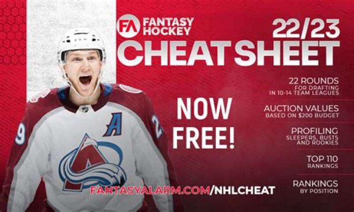 Fantasy Hockey Cheat Sheet PDF: Master Tips & Strategies Instantly