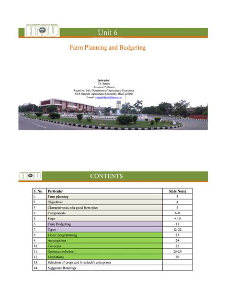 Farm Planning and Budgeting PDF: Master Your Farm’s Financial Success