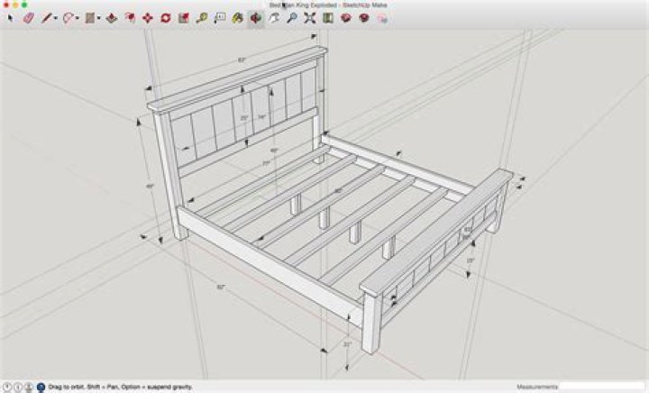 Farmhouse King Size Bed Plans PDF: Build Your Dream Bedroom