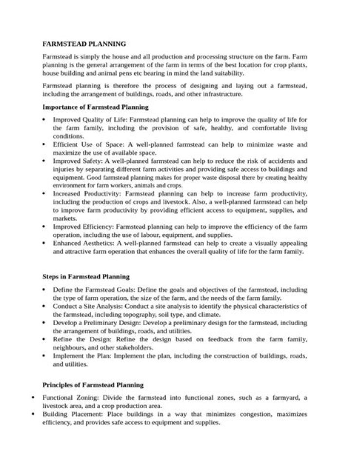 Farmstead Planning Handbook PDF: Your Complete Guide to Building a Functional Farmstead