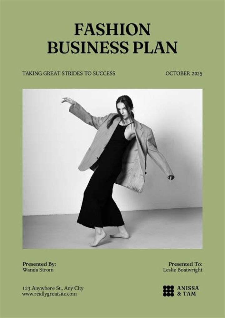 Fashion Business Plan Template PDF – Easily Create Your Professional Startup Plan