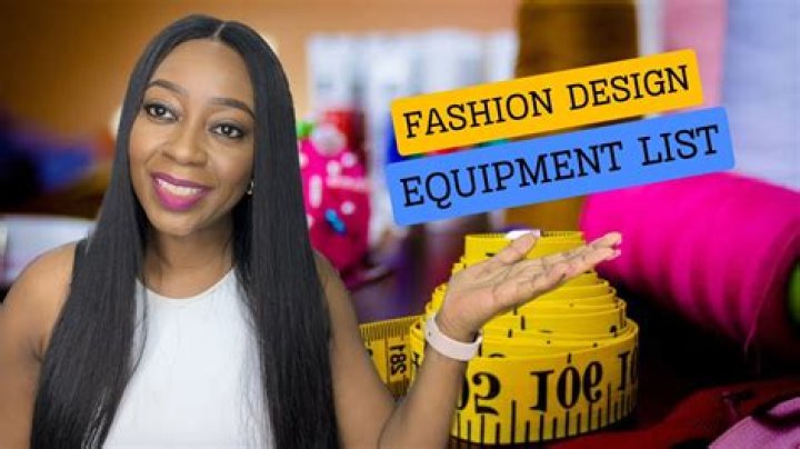 Fashion Design Equipment List & Price PDF: Complete Guide