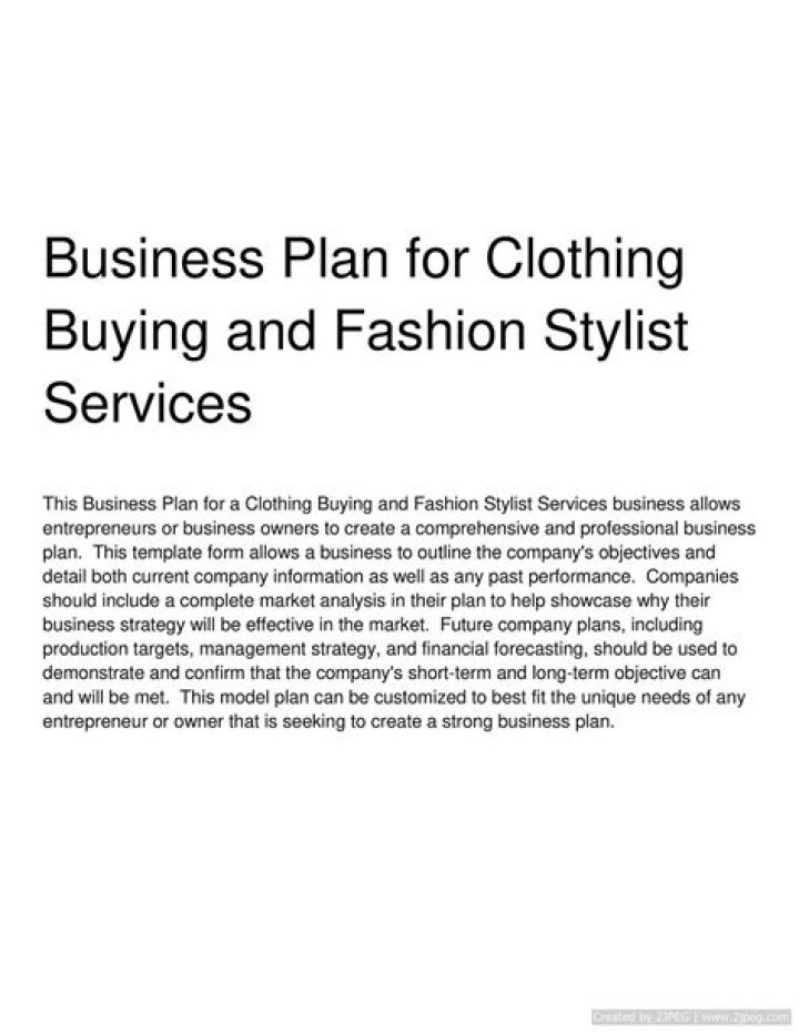 How to Launch Your Fashion Designer Business: Expert Business Plan PDF