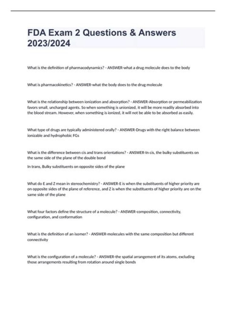 FDA Questions and Answers PDF: Essential Regulatory Insights