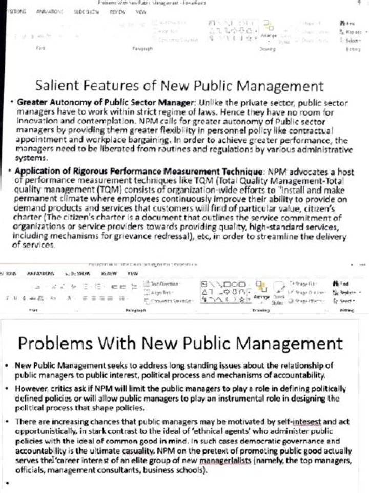 Key Features of New Public Management PDF Explained