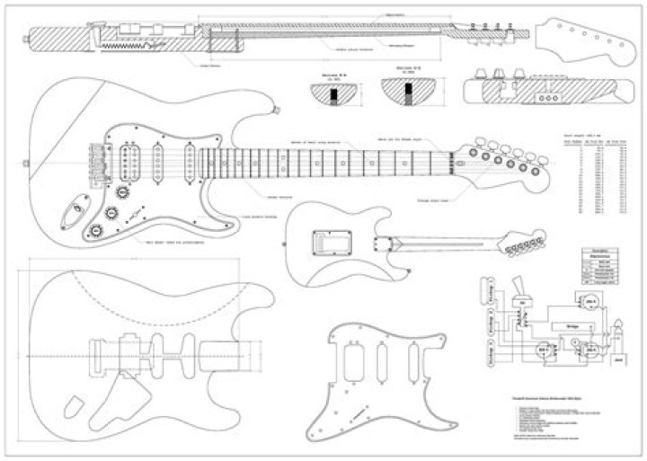 Fender Stratocaster Plans PDF: Build Your Dream Guitar