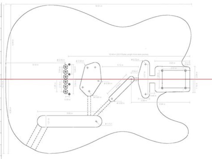 Fender Telecaster Plans PDF – Free Construction & Assembly Guides