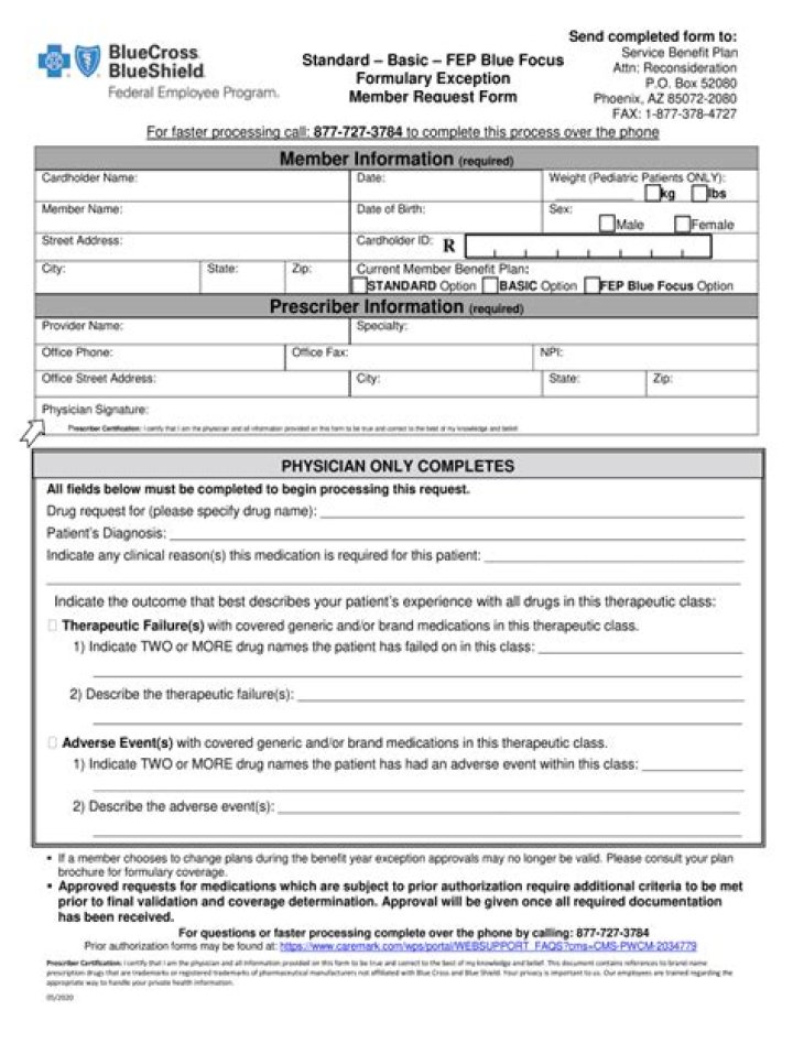 Free FepBlue Org MedicareRX Pharmacy List PDF – Instant Download
