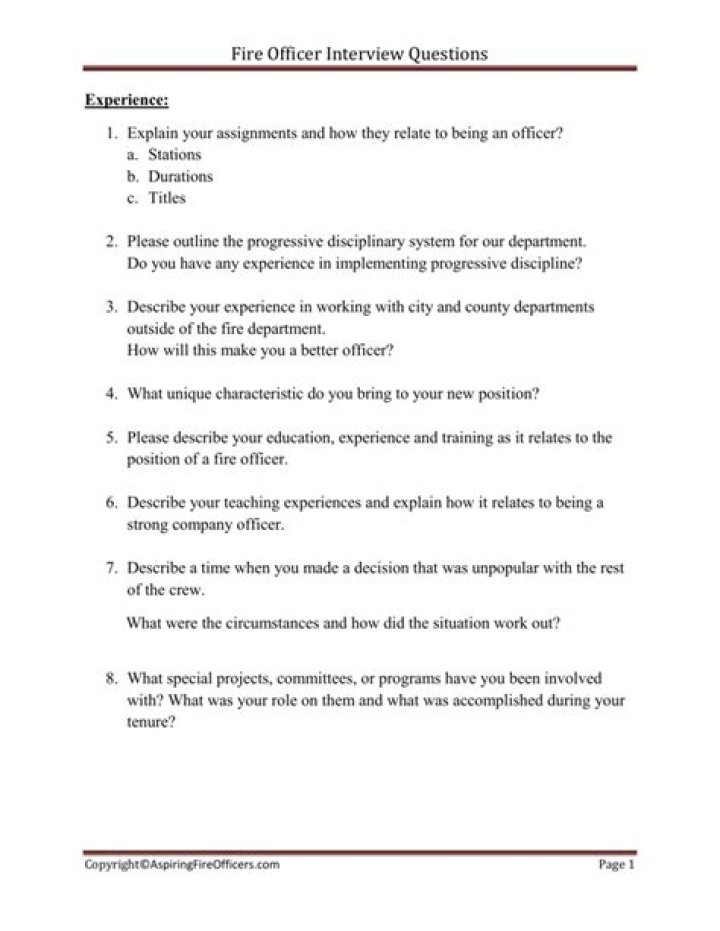 FFA Officer Interview Questions PDF: Expert Tips & Sample Answers