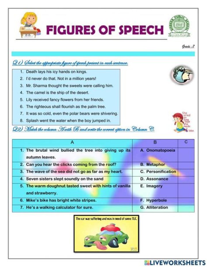 Free Figures of Speech Exercises with Answers PDF: Perfect for Practice