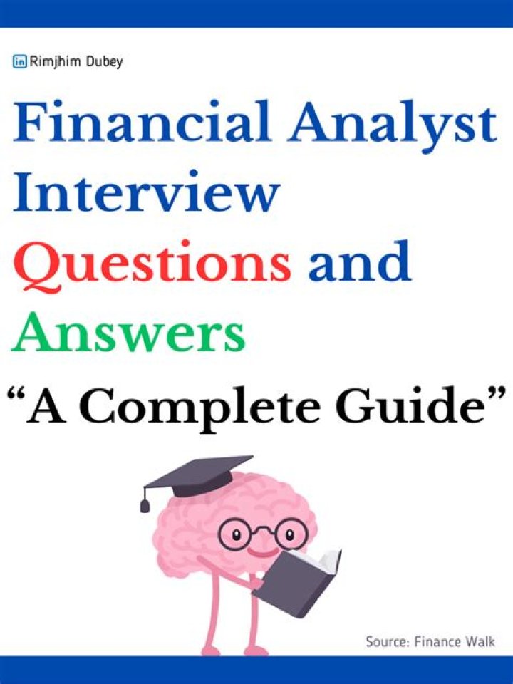 Top Financial Analyst Interview Questions & Answers PDF
