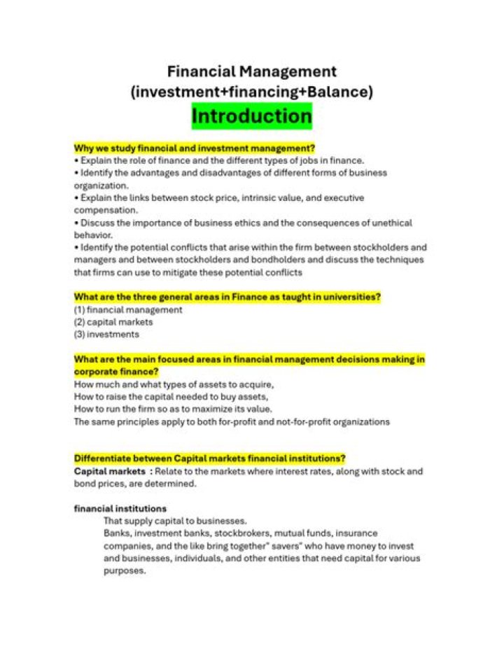 Master Financial & Investment Management: Essential PDF Guide