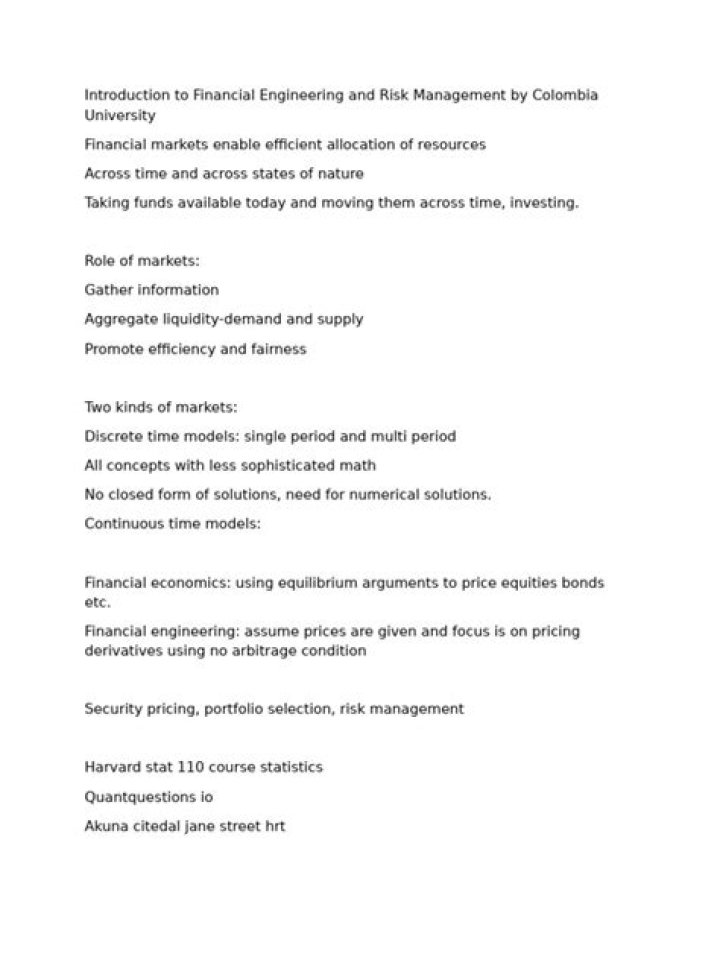 Master Financial Engineering and Risk Management with Expert PDF Guide