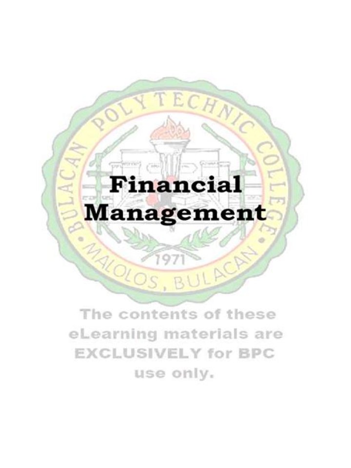 Financial Management for Entrepreneurs: Essential PDF Guide