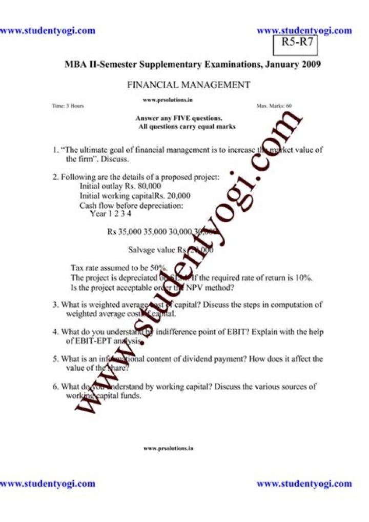 Master Financial Management with This Essential MBA PDF Guide