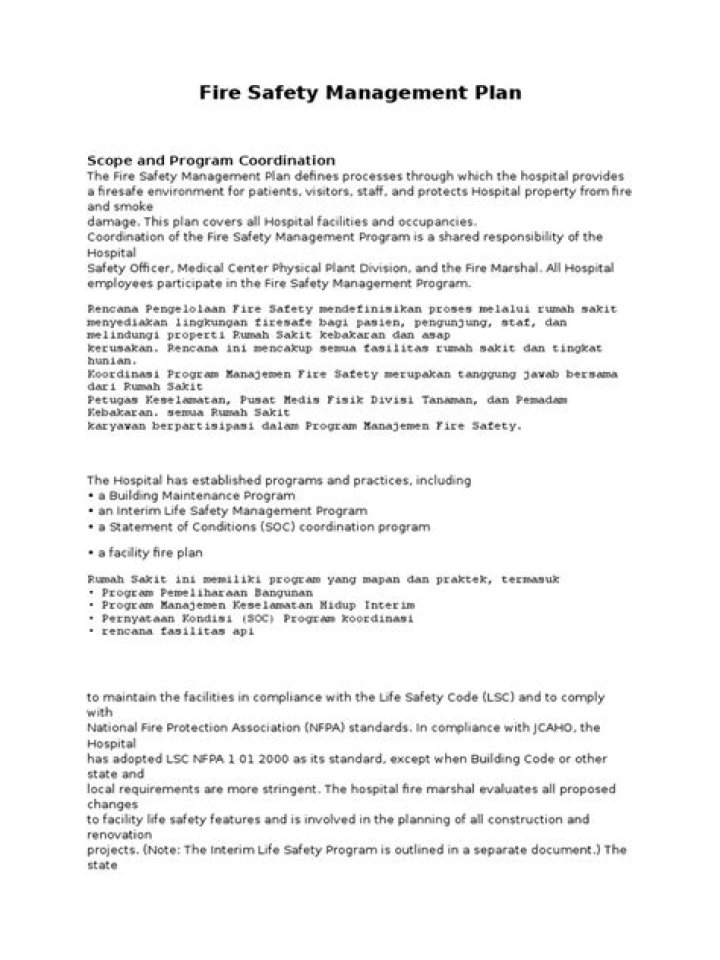 Fire Management Plan PDF – Essential Guide for Safe Compliance