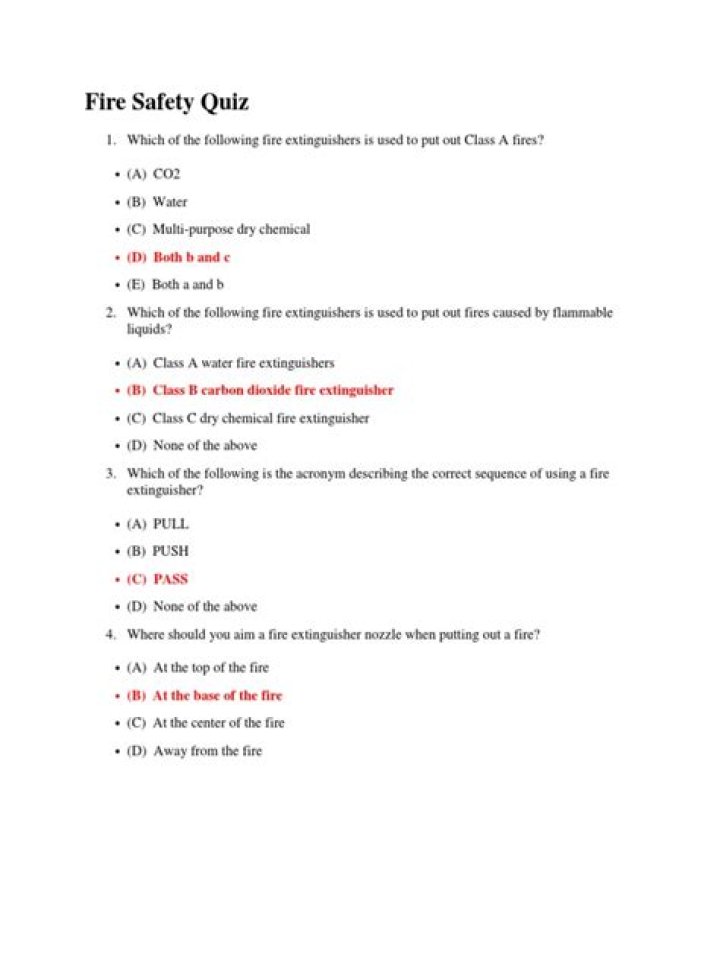 Essential Fire Safety Questions and Answers PDF: Stay Safe and Prepared