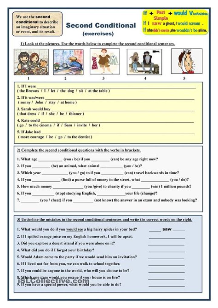 First and Second Conditional Exercises with Answers PDF – Practice & Learn