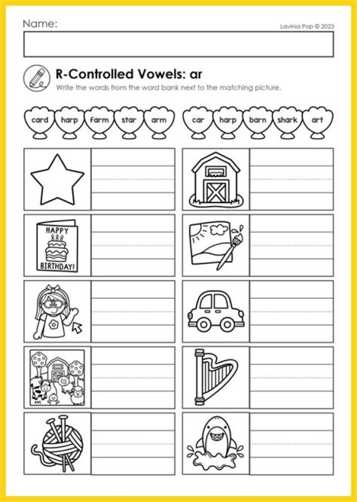 Free Printable First Grade Worksheets PDF – Instant Download