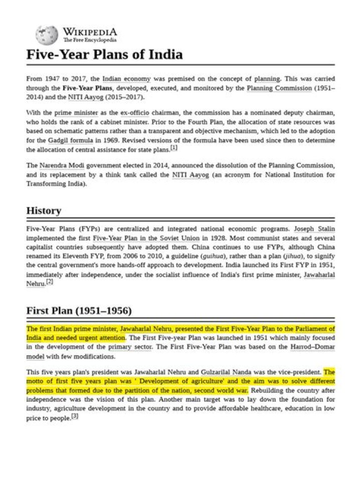 India’s Five Year Plans: Comprehensive PDF Guide