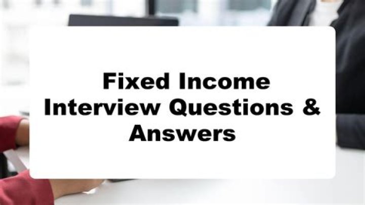 Fixed Income Interview Questions PDF for Financial Professionals