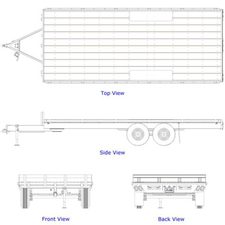 Flatbed Trailer Plans PDF: Free Download & DIY Construction Guide
