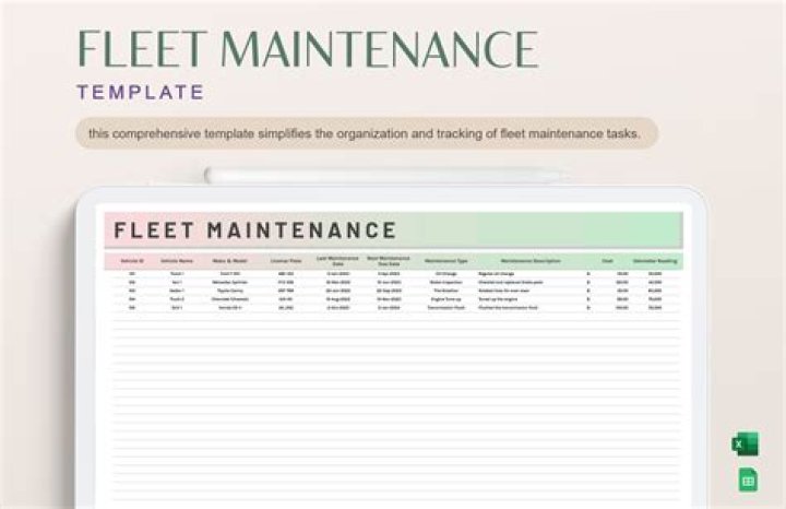 Fleet Maintenance Plan PDF: Comprehensive Guide & Template