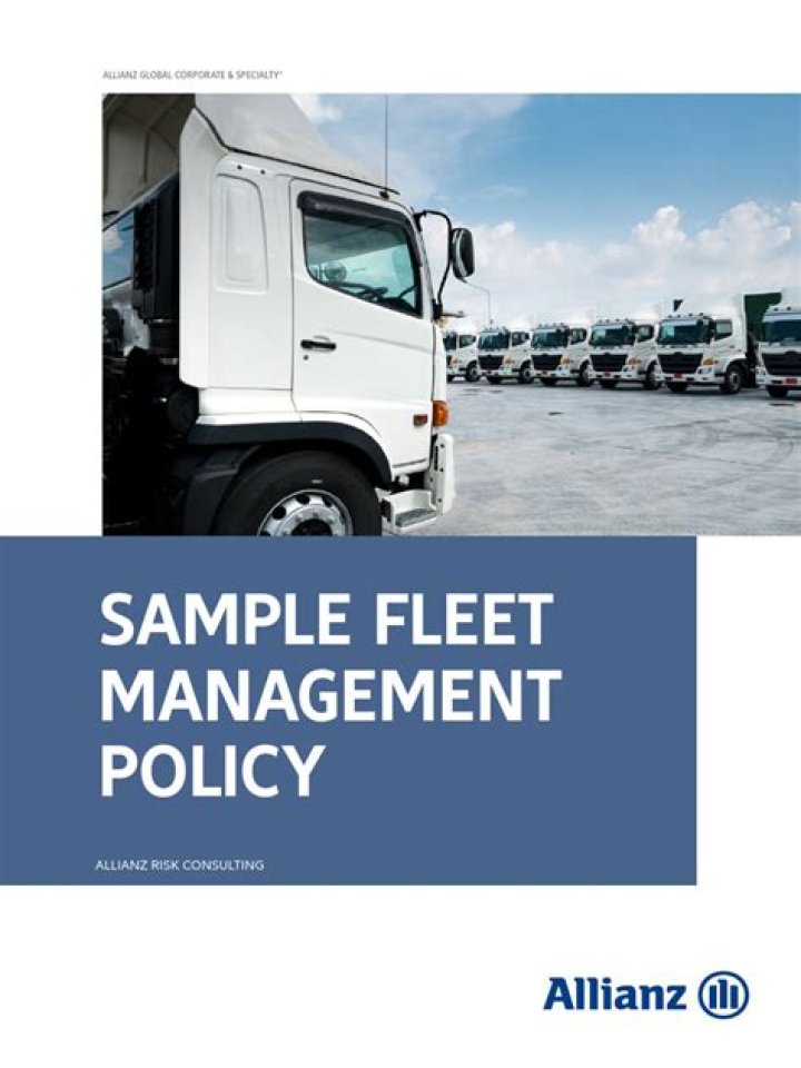 Fleet Management Policy PDF: Essential Guide for Compliance & Efficiency