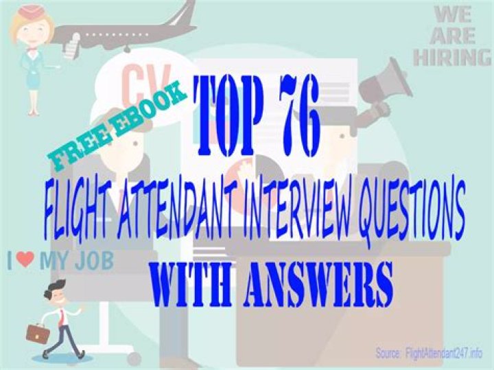 Flight Attendant Interview Questions and Answers PDF – Top 2024 Sample