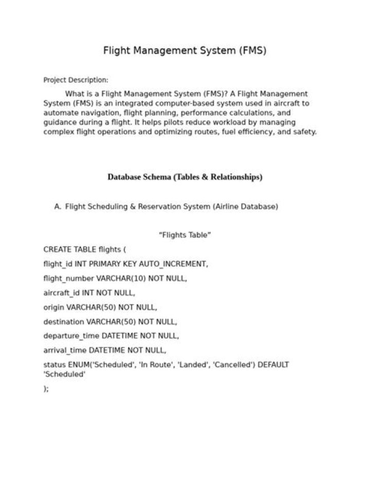 Essential Flight Management System PDF Guide for Pilots & Crew
