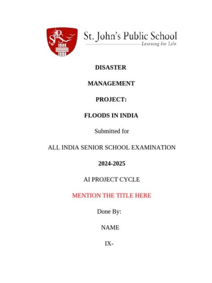 Flood Disaster Management in India: Essential PDF Guide