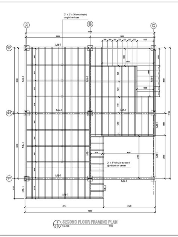 Floor Framing Plan PDF – Download Free Construction Blueprint