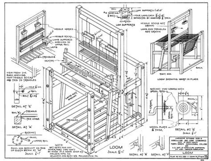 Floor Loom Plans PDF: Download Full Construction Blueprints