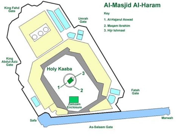 Floor Plan Masjid Al Haram Map PDF – Download Detailed Layout