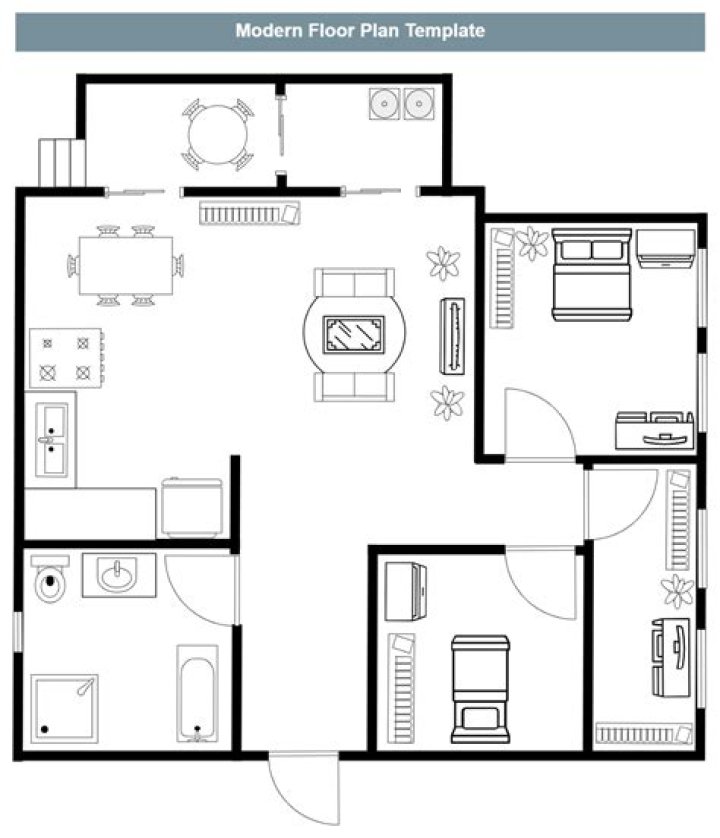 Download Free Floor Plan Template PDF for Home Design