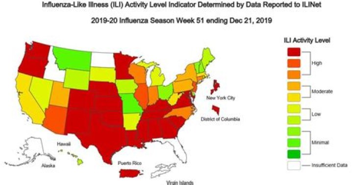 Flu passes 17K cases in Pennsylvania, with 9 deaths; strep, stomach