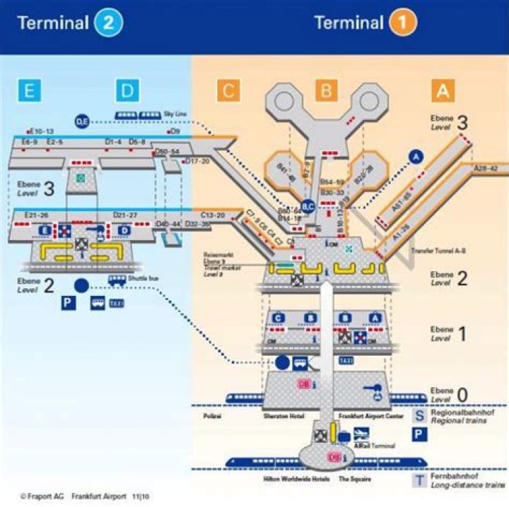 Flughafen Frankfurt Plan PDF: Download Official Terminal Map & Layout