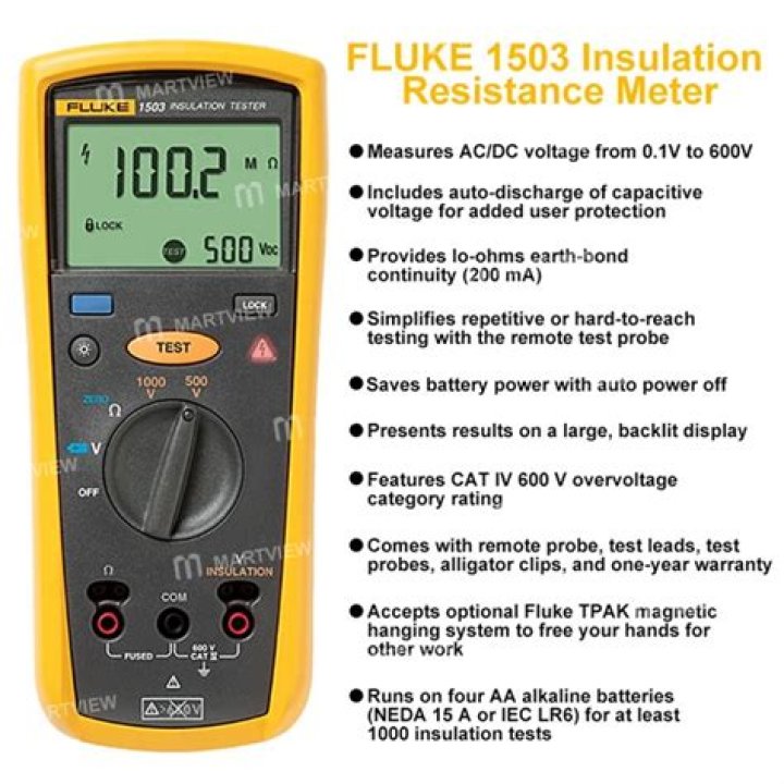 Fluke 1503 Insulation Tester Manual PDF – Official Guide & Download