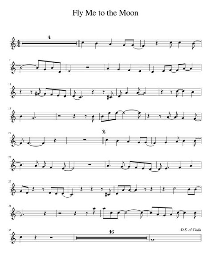 Fly Me to the Moon Violin Sheet Music PDF – Download Instantly