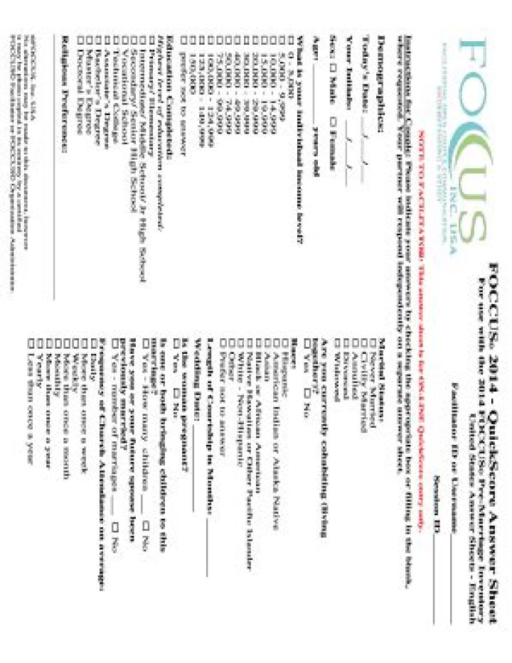 Focus Inventory Questions PDF: Essential Checklist for Accurate Stock Tracking
