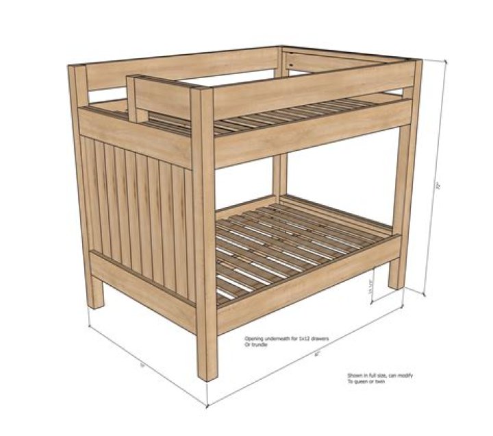 Free Folding Bunk Bed Plans PDF – Easy Assembly & Space-Saving Design