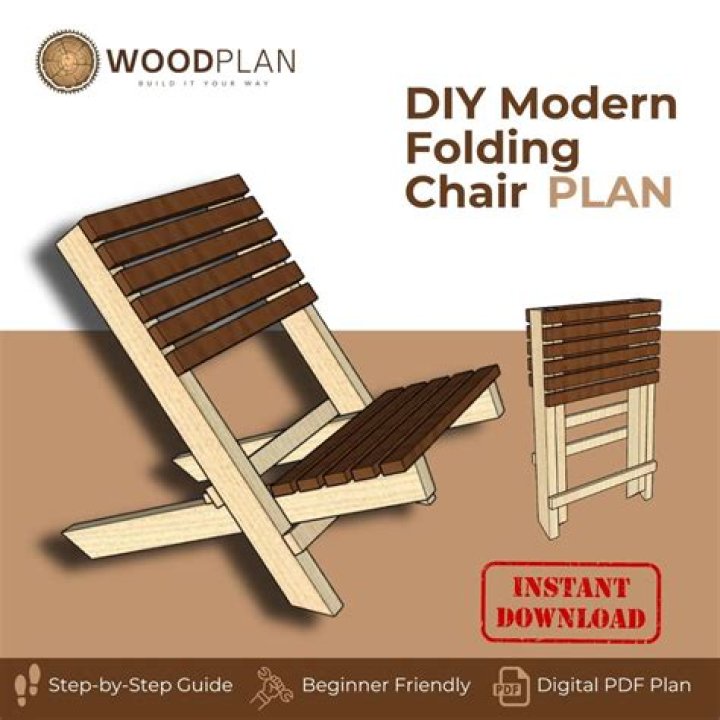 Folding Chair Plans PDF – Download Free Blueprints