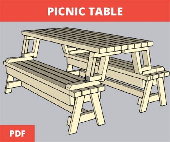 Download Free Folding Picnic Table Plans PDF – Easy Setup & Compact Design