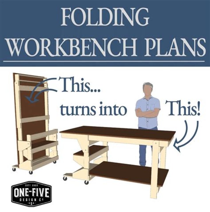 Folding Table Plans PDF Free – Easy DIY Folding Furniture Plans