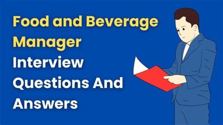 Free PDF: Top Food and Beverage Interview Questions & Answers