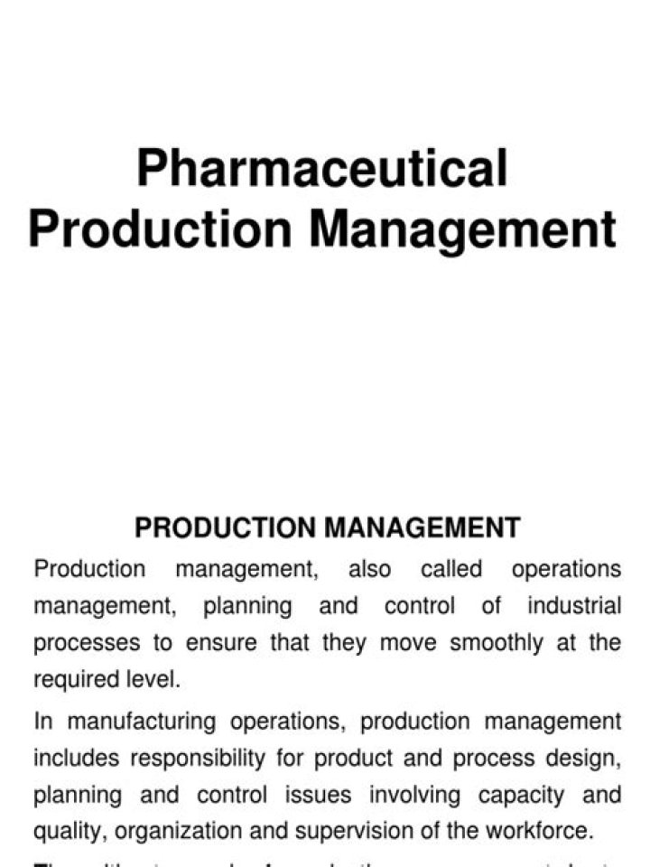 Master Food Production Management with Expert PDF Guide