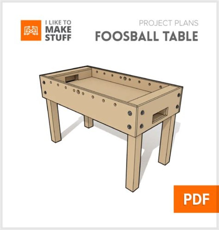 Free Foosball Table Plans PDF: Build Your Own in Minutes